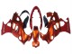 Carenados Moto Suzuki GSX600F/GSX750F 2004-2006 - Burnt Naranja Blanco Logo Fabricantes
