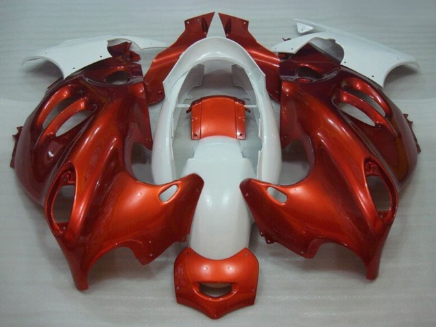 Carenados Moto Suzuki GSX600F/GSX750F 2004-2006 - Burnt Naranja Blanco Fabricantes