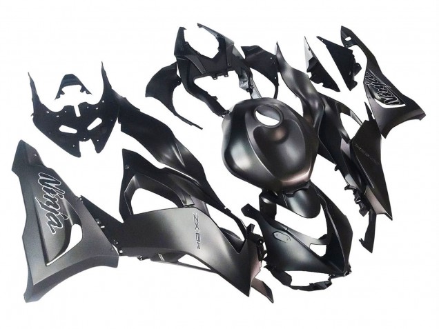 Carenado Moto Kawasaki ZX6R 2023-2025 - Negro Mate Fabricantes