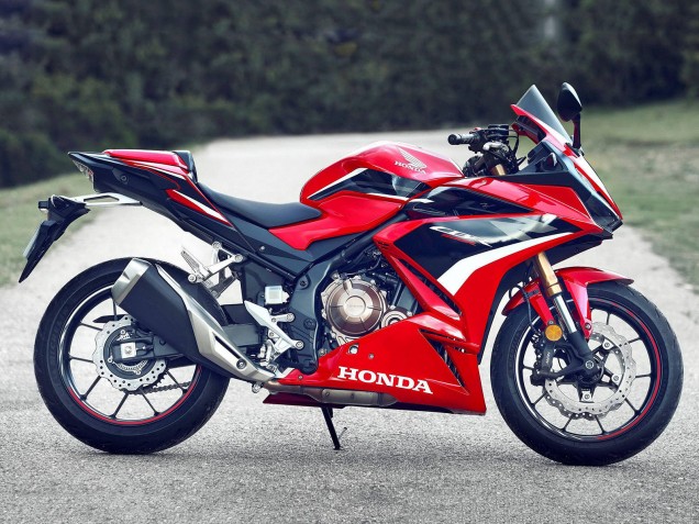 Carenado Moto Honda CBR500R 2022-2023 - Rojo Blanco Negro Fabricantes
