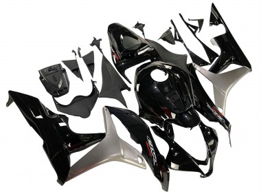Kits Carenado Moto Honda CBR600RR 2007-2008 - Plata Negro Brillante Fabricantes