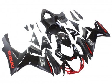 Carenados Moto Suzuki GSXR 600 / GSXR 750 2011-2024 - Negro Gris Rojo Línea Fabricantes