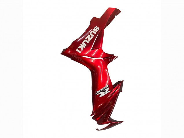 Carenados Moto Suzuki GSXR 600 / GSXR 750 2011-2024 - Rojo Blanco Calcomanía Fabricantes