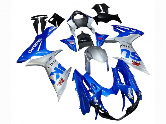 Carenados Moto Suzuki GSXR 600 / GSXR 750 2011-2024 - Azul Plata Ecstar Fabricantes
