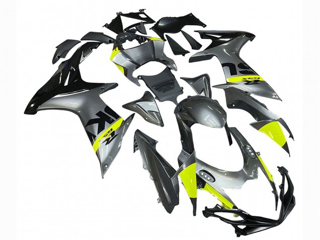 Carenados Moto Suzuki GSXR 600 / GSXR 750 2011-2024 - Plata Amarillo Negro Fabricantes
