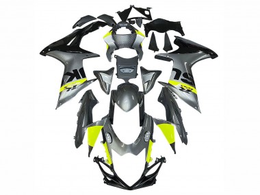 Carenados Moto Suzuki GSXR 600 / GSXR 750 2011-2024 - Plata Amarillo Negro Fabricantes