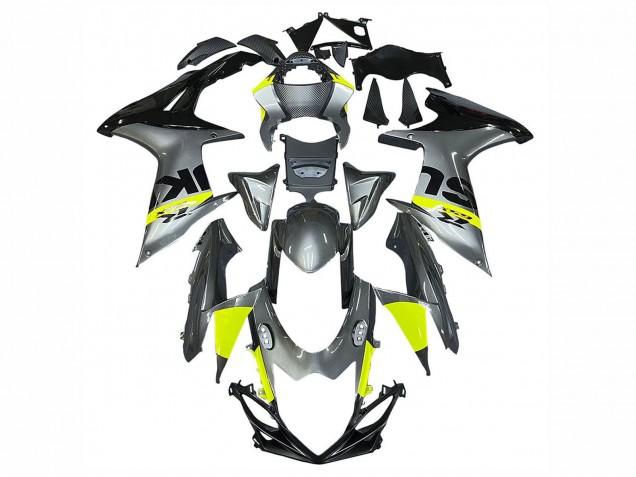 Carenados Moto Suzuki GSXR 600 / GSXR 750 2011-2024 - Plata Amarillo Negro Fabricantes