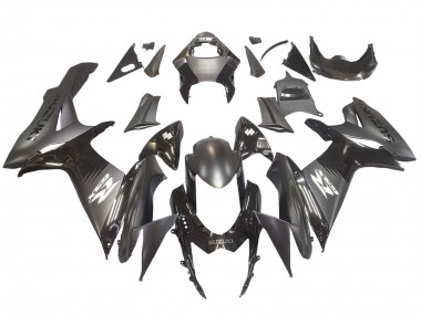 Carenados Moto Suzuki GSXR 600 / GSXR 750 2011-2024 - Negro Mate Negro Brillante Blanco Calcomanía Fabricantes