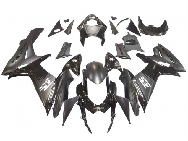 Carenados Moto Suzuki GSXR 600 / GSXR 750 2011-2024 - Negro Mate Negro Brillante Blanco Calcomanía Fabricantes