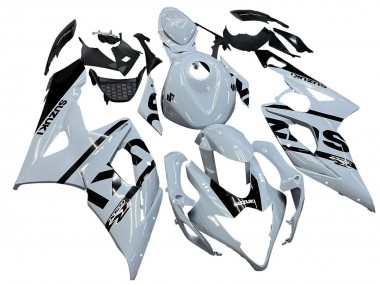 Carenados Moto Suzuki GSXR 1000 2005-2006 - Blanco Negro Fabricantes