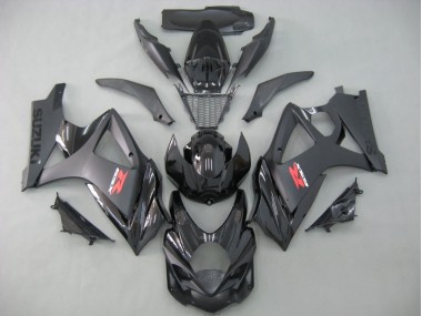 Carenados Moto Suzuki GSXR 1000 2007-2008 - Negro Mate Negro Brillante Fabricantes