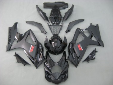 Carenados Moto Suzuki GSXR 1000 2007-2008 - Negro Mate Negro Brillante Fabricantes