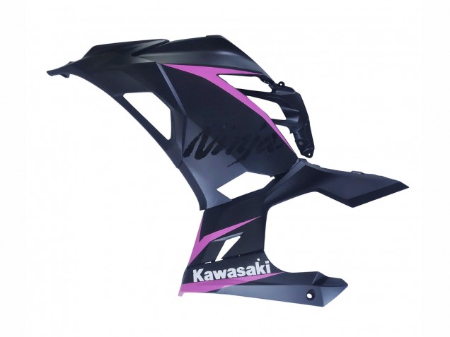 Carenados Moto Kawasaki Ninja 400 2018-2024 - Negro Mate Rosa Fabricantes