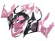 Carenados Moto Kawasaki Ninja 400 2018-2024 - Rosa Negro Mate Honeycomb Fabricantes