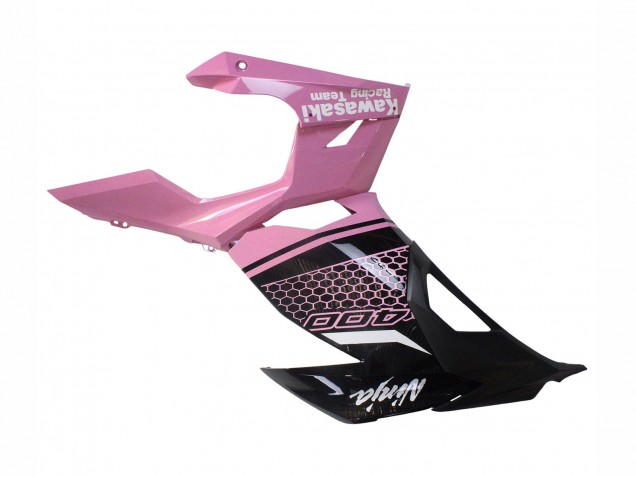 Carenados Moto Kawasaki Ninja 400 2018-2024 - Rosa Negro Mate Honeycomb Fabricantes