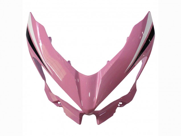 Carenados Moto Kawasaki Ninja 400 2018-2024 - Rosa Negro Mate Honeycomb Fabricantes