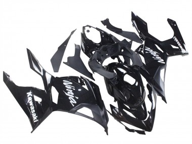 Carenados Moto Kawasaki Ninja 400 2018-2024 - Negro Brillante Negro Mate Blanco Calcomanías Fabricantes