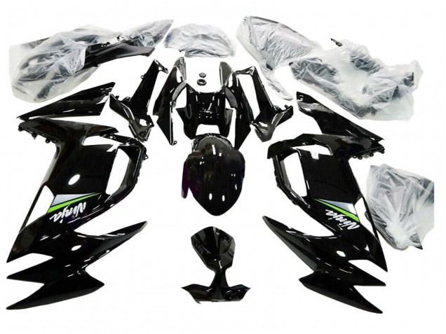 Carenados Moto Kawasaki Ninja 650 EX650 2020-2025 - Negro Brillante Verde Fabricantes