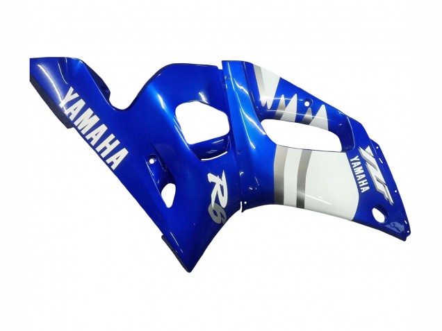 Carenados Moto Yamaha YZF 600 R6 1998-2002 - Azul Blanco Fabricantes