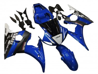 Carenados Moto Yamaha YZF R6 2003-2004 - Azul Blanco Negro Brillante Yamalube Fabricantes