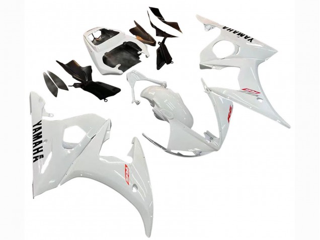 Carenado Moto Yamaha YZF R6 2003-2004 - Blanco Fabricantes
