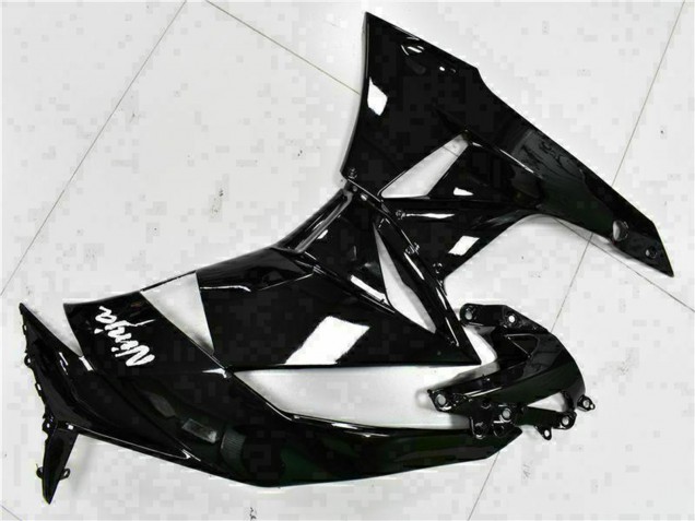 Carenados Moto Kawasaki ZX6R 2009-2012 - Negro Brillante Blanco Ninja Fabricantes