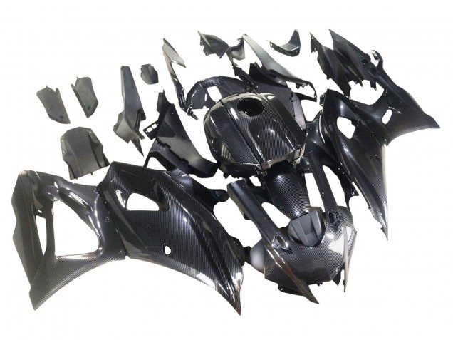 Carenados Moto Yamaha YZF R7 2021-2024 - Negro FibraCarbono Fabricantes