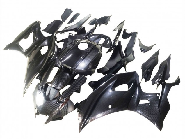 Carenados Moto Yamaha YZF R7 2021-2024 - Negro FibraCarbono Fabricantes