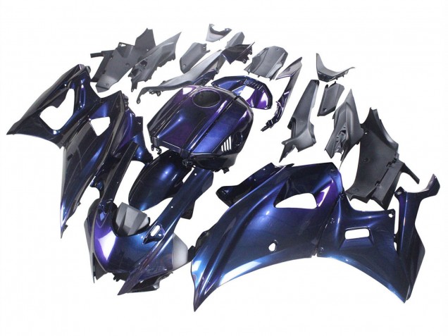 Carenados Moto Yamaha YZF R7 2021-2024 - Gradiente Azul Púrpura Fabricantes