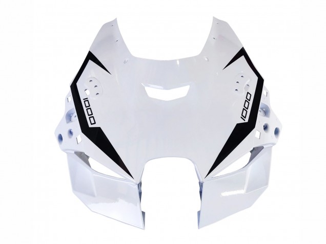 Carenados Moto Kawasaki ZX10R 2021-2025 - Blanco Negro Fabricantes