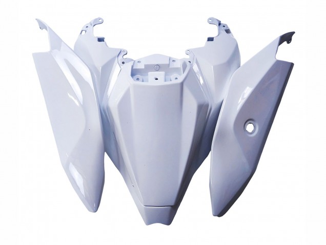 Carenados Moto Kawasaki ZX10R 2021-2025 - Blanco Negro Fabricantes