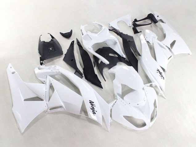 Carenados Moto Kawasaki ZX6R 2009-2012 - Blanco Negro Ninja Fabricantes