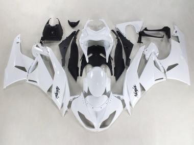 Carenados Moto Kawasaki ZX6R 2009-2012 - Blanco Negro Ninja Fabricantes