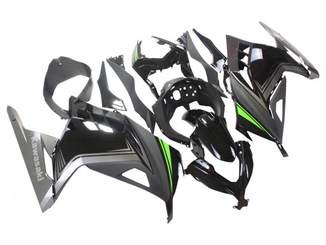 Carenados Moto Kawasaki EX300 2013-2024 - Negro Brillante Negro Mate Verde Fabricantes