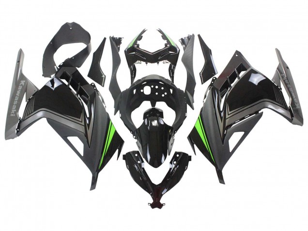 Carenados Moto Kawasaki EX300 2013-2024 - Negro Brillante Negro Mate Verde Fabricantes