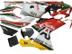 Carenados Moto Aprilia RS125 2006-2011 - Blanco Rojo Verde Fabricantes