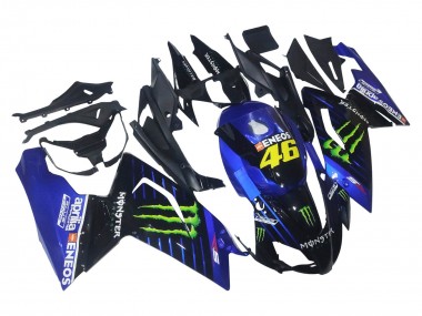 Carenados Moto Aprilia RS125 2006-2011 - Azul Negro Verde Monstruo 46 Fabricantes