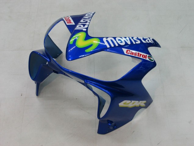 Carenados Moto Honda CBR600 F4i 2004-2007 - Azul Amarillo Verde MoviStar Fabricantes