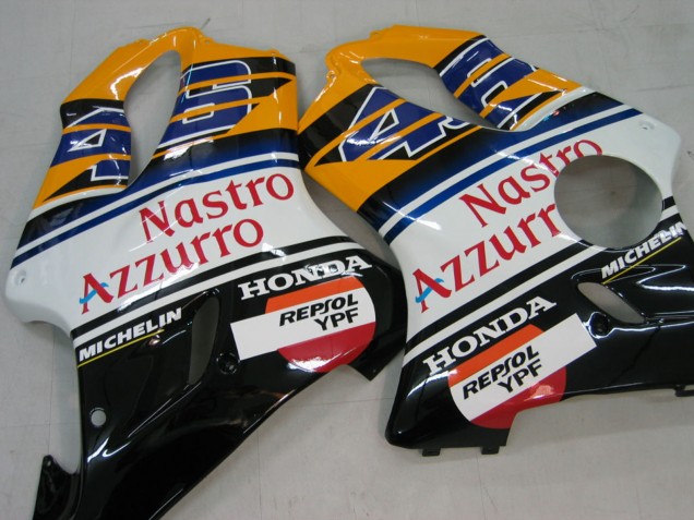 Carenados Moto Honda CBR600 F4i 2004-2007 - Amarillo Azul Blanco Negro Nastro Azzurro Fabricantes