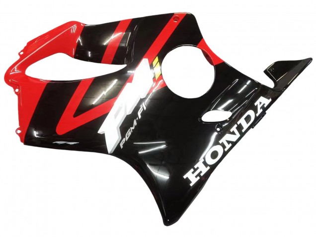 Carenado Moto Honda CBR600 F4i 2004-2007 - Rojo Negro Brillante Fabricantes