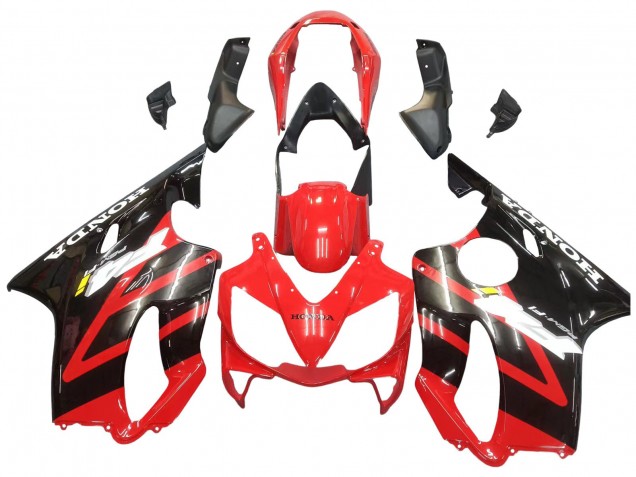 Carenado Moto Honda CBR600 F4i 2004-2007 - Rojo Negro Brillante Fabricantes