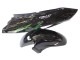 Carenado Moto Honda CBR1100XX Blackbird 1996-2007 - Negro Brillante Verde Llama Fabricantes
