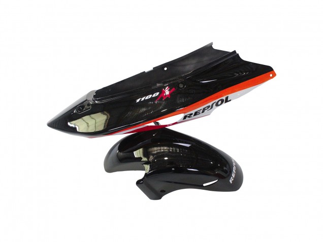 Carenados Moto ABS Honda CBR1100XX Blackbird 1996-2007 - Naranja Blanco Rojo Negro Brillante Repsol Fabricantes