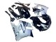 Carenados Moto Honda CBR600 F2 1991-1994 - Plata Negro Brillante Fabricantes