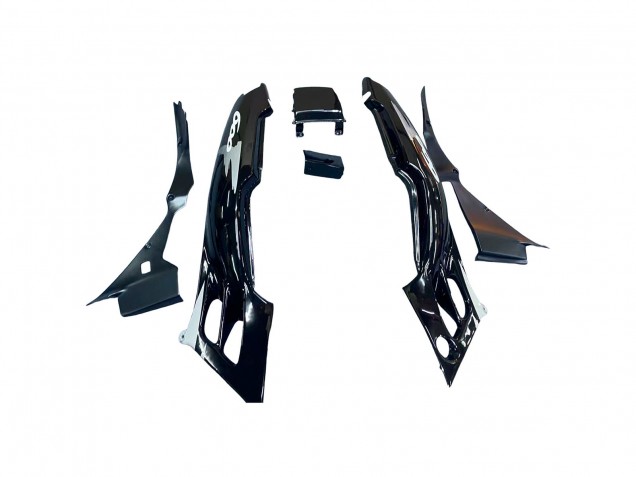 Carenados Moto Honda CBR600 F2 1991-1994 - Plata Negro Brillante Fabricantes