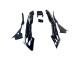 Carenados Moto Honda CBR600 F2 1991-1994 - Plata Negro Brillante Fabricantes