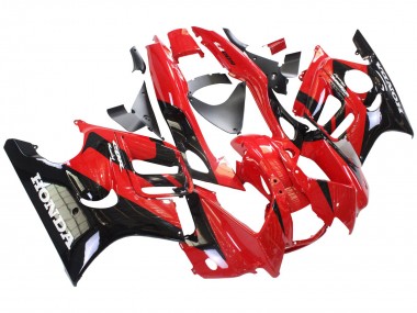 Carenados Moto Honda CBR600 F3 1997-1998 - Rojo Negro Brillante Fabricantes