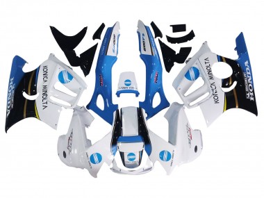 Carenados Moto Honda CBR600 F3 1997-1998 - Blanco Azul Negro Brillante Fabricantes