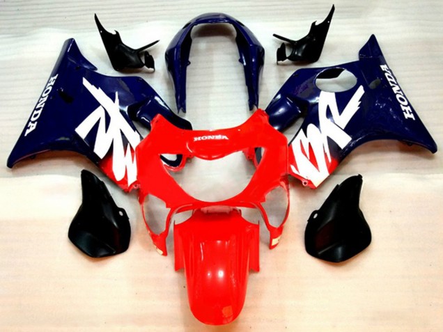 Carenados Moto Honda CBR600 F4 1999-2000 - Rojo Azul Oscuro Púrpura Fabricantes