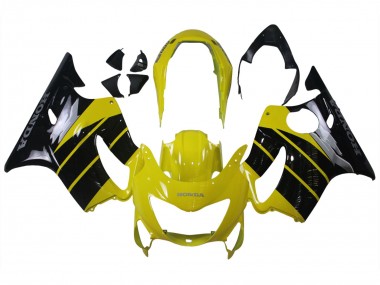 Carenados Moto Honda CBR600 F4 1999-2000 - Amarillo Negro Brillante Fabricantes